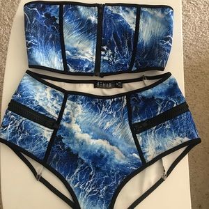 High-Waisted Swimsuit